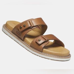 KEEN Women's Lana Slide Open Toe Leather Sandal